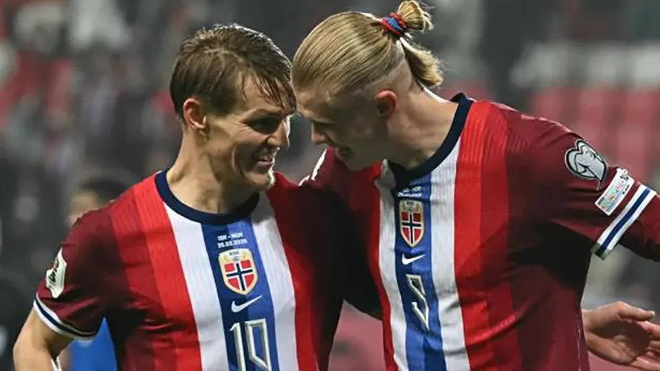 Tiền đạo Erling Haaland Của Man City