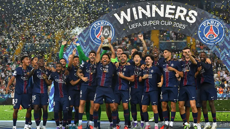 Psg đoạt Siêu Cúp Châu Âu