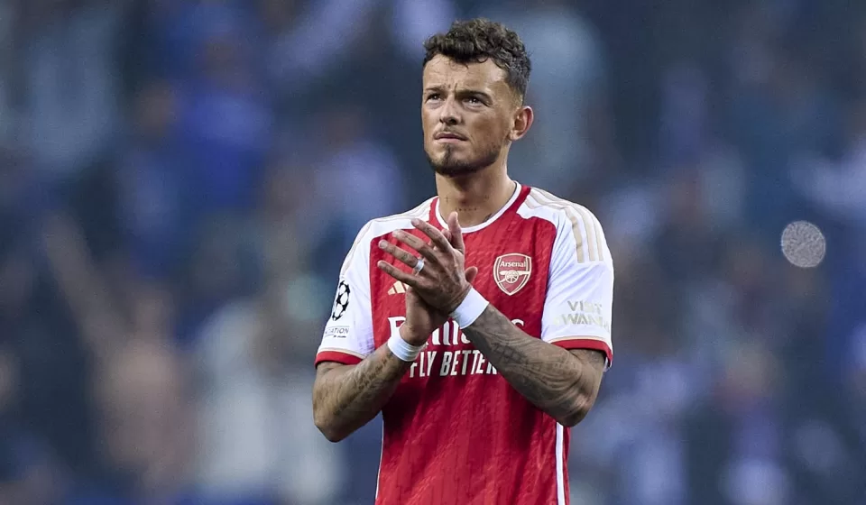 Ben White Arsenal thất vọng