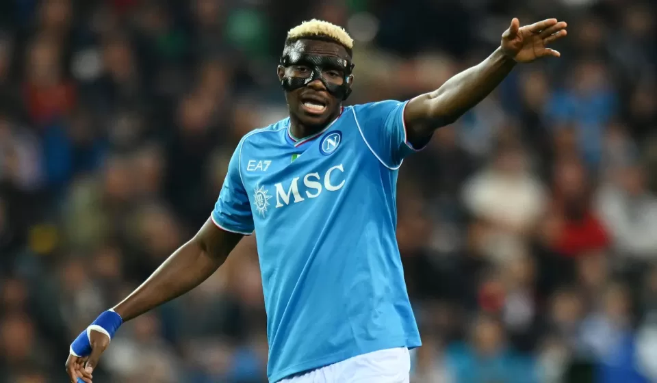 Osimhen bùng nổ Champions League