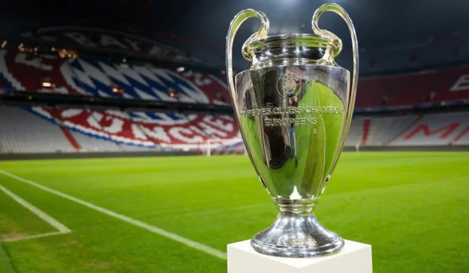 3 đội đầu tiên Champions League