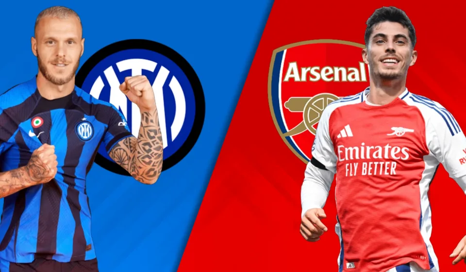 Arsenal tái đấu Inter Milan hôm nay