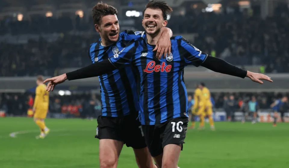 Atalanta lọt vòng 1/8 Champions League