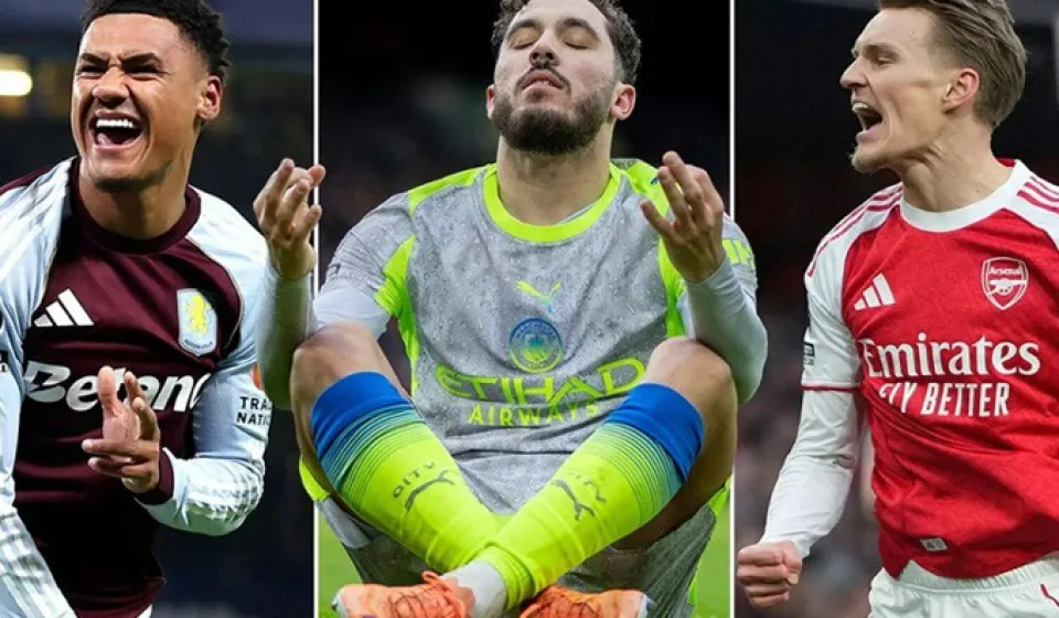 Lịch thi đấu Arsenal Man City Villa