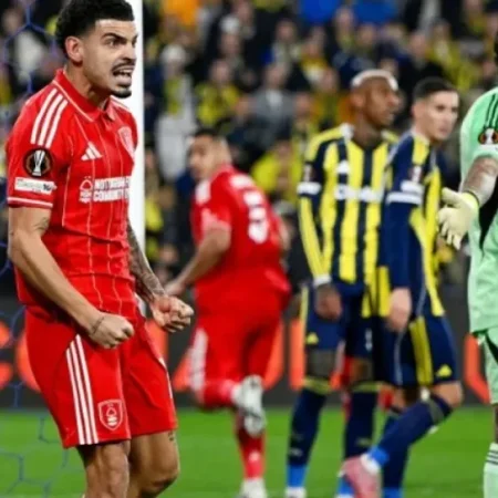Nottingham Forest Europa League ấn tượng với chiến thắng 3‑0 ở lượt đi