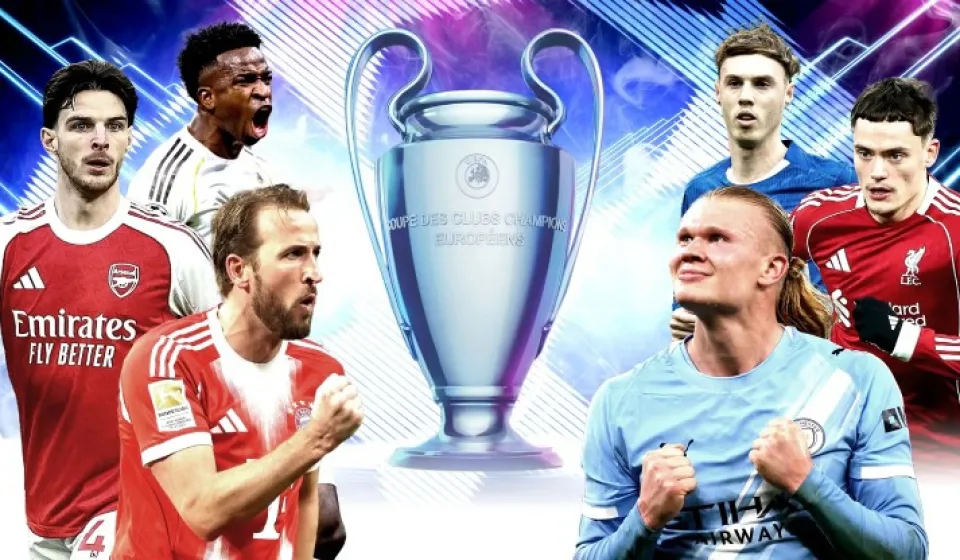 bốc thăm vòng 1/8 Champions League