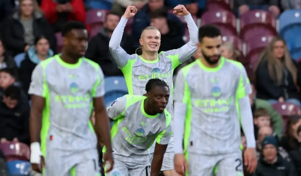 Man City thắng tối thiểu Burnley