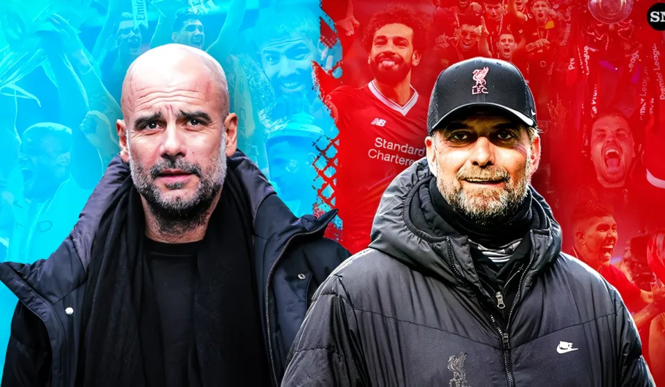 Pep Guardiola đối đầu Klopp